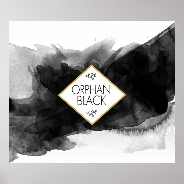 Orphan Black Watercolor Poster (Vorne)