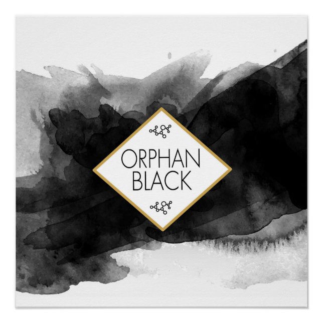 Orphan Black Watercolor Poster (Vorderseite)