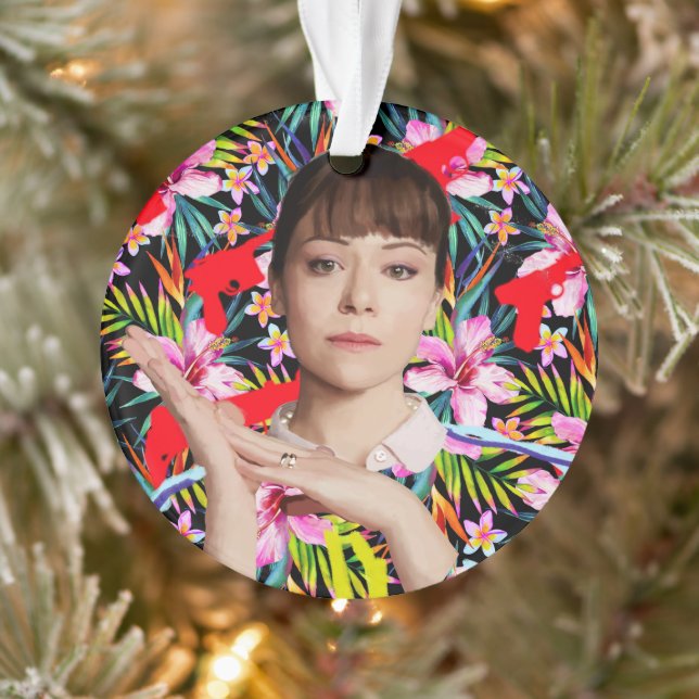 Orphan-Schwarz| Alison - Muster Ornament (Baum)