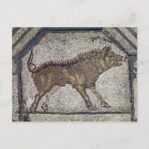 Orpheus bezaubert die Tiere Postkarte