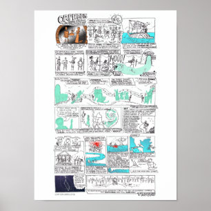 Orpheus - Grieche Poster