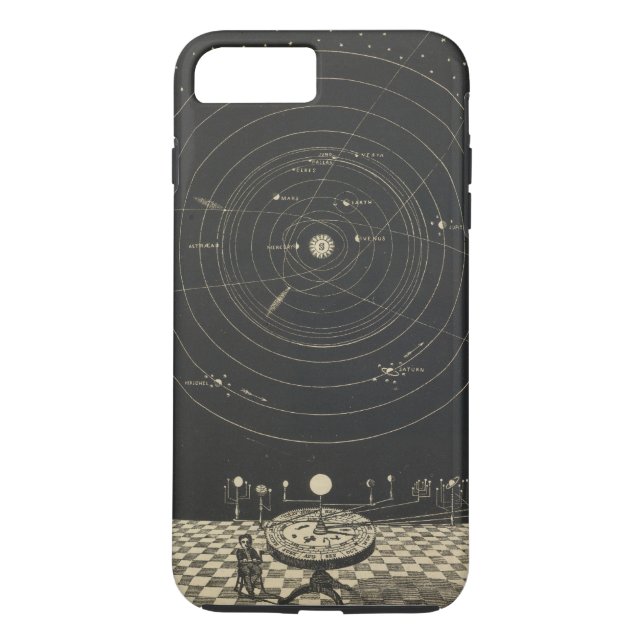 Orrery, Sonnensystem Case-Mate iPhone Hülle (Rückseite)