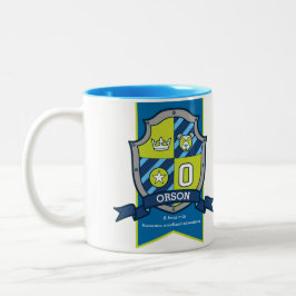Orson Wappen Green Blue trägt den Namen Tasse