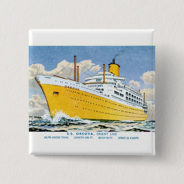 Orsova Button (Vorderseite)