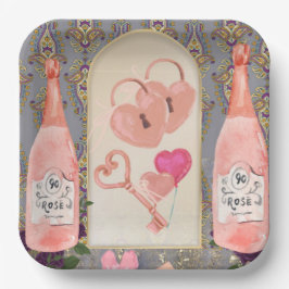 Ort der Hochzeitsfeier Pappteller