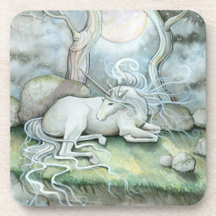 Ort des Friedens Wasserfarbene Museo Cantonale d'A Untersetzer