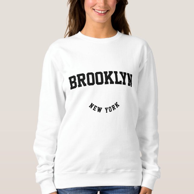 Ort und Staat Sweatshirt (Vorderseite)