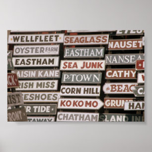 Orte der Cape Cod Poster