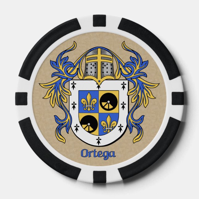 Ortega Heraldic Arms Pokerchips (Vorderseite)