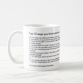 Ortho Krankenschwester-Tasse Kaffeetasse
