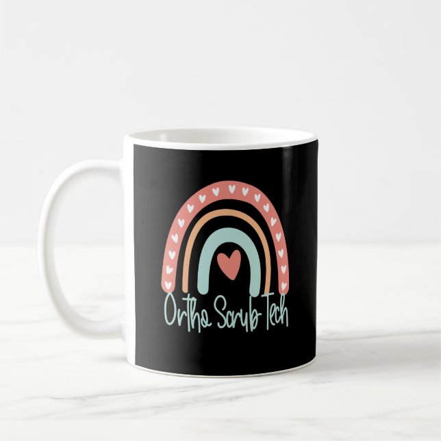 Ortho Scrub Tech Orthopädischer Chirurgischer Tech Kaffeetasse (Links)