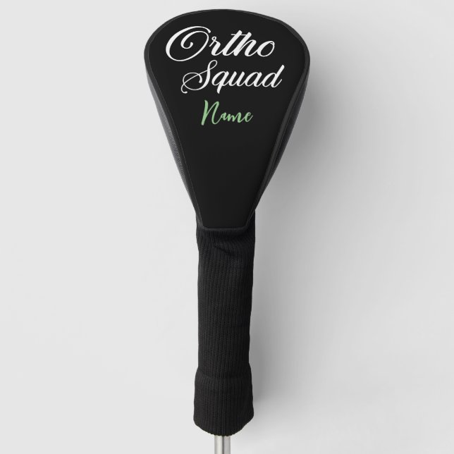 Ortho Squad Orthopädischer Nurse Chirurg Golf Headcover (Vorderseite)