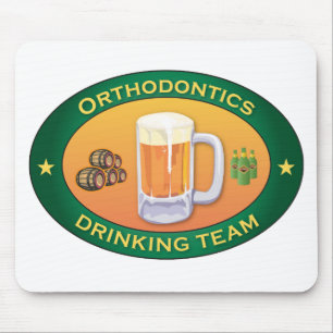 Orthodontie, die Team trinken Mousepad