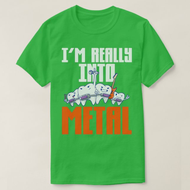 Orthodontist Braces T-Shirt (Design vorne)