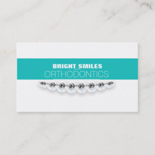 Orthodontist-Zahnarzt-zahnmedizinische Visitenkarte