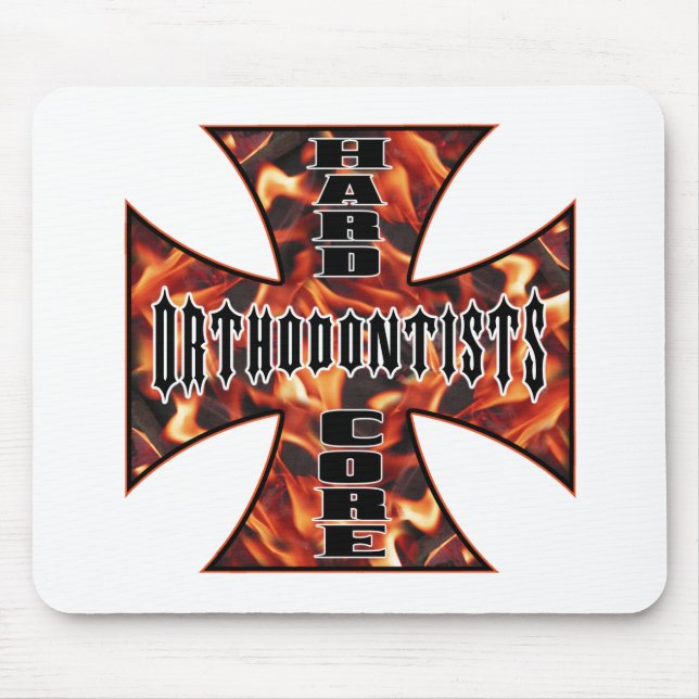 Orthodontists-harter Kern Mousepad (Vorne)