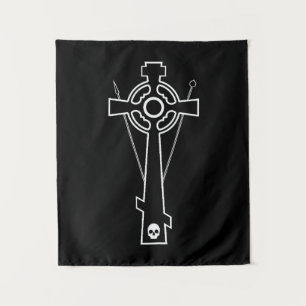 Orthodox Celtic Cross Version 2 Wandteppich