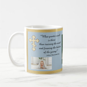 Orthodox l Customize l Chrysostom Quote Kaffeetasse