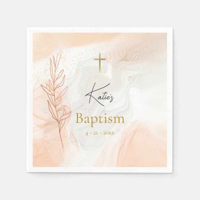 Orthodoxe Christliche Gewässer der leichten Taufe  Serviette (Vorderseite)