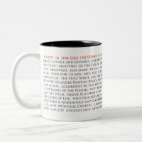 Orthodoxe Christliche Nicene Creed Zwei-Tone-Tasse