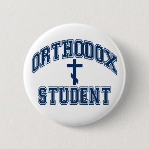 Orthodoxe Christliche "Student" 2,25in. Button