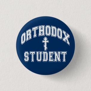 Orthodoxe Christliche "Student" Penn Staat 2,25 in Button