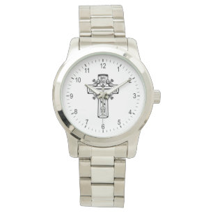 Orthodoxe Christliches Kreuz Armbanduhr