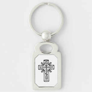 Orthodoxe Christliches Kreuz Schlüsselanhänger