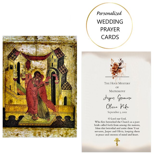 Orthodoxe Christliches Symbol Hochzeitskarte Platzkarte (Von Creator hochgeladen)