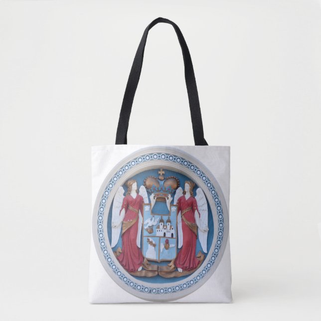 orthodoxe Engel Siegel Religiensymbol stucco timis Tasche (Vorderseite)