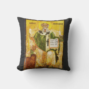 Orthodoxe Ikone des Heiligen Athanasius von Alexan Kissen