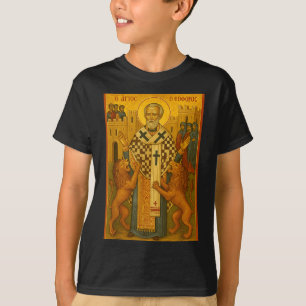 Orthodoxe Ikone des Hl. Ignatius von Antiochien T-Shirt