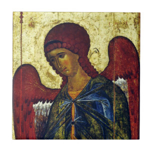 Orthodoxe Ikone Heiliger Erzengel Gabriel Fliese