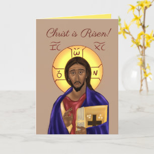 Orthodoxe Ikone Pascha-Karte Karte