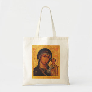 Orthodoxe Ikone Unsere Liebe Frau von Kasan Tragetasche