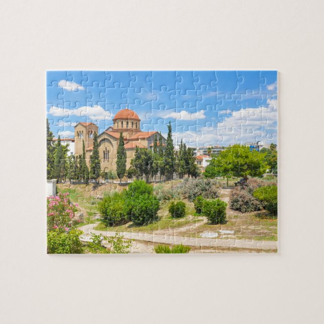 Orthodoxe Kathedrale in Athen, Griechenland (Horizontal)