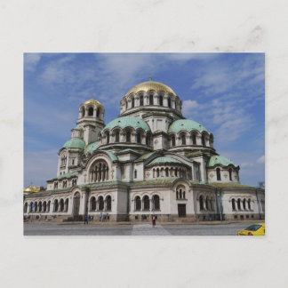 Orthodoxe Kathedrale in Sofia, Bulgarien Postkarte