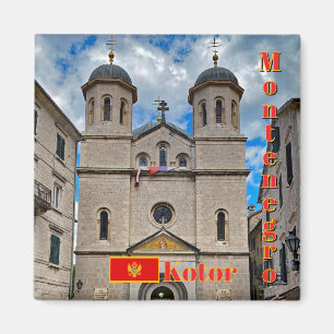 orthodoxe Kirchen in Kotor, Montenegro Reise Magnet