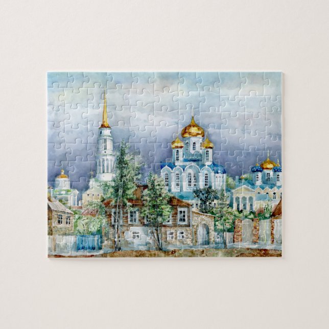 Orthodoxe Kleine Stadt Zadonsk Wasserfall (Horizontal)