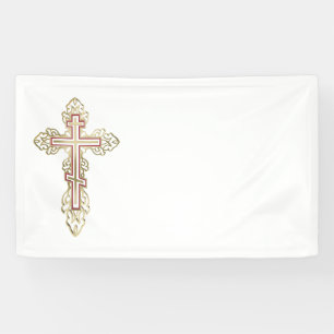 Orthodoxe Kreuz Banner