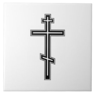 Orthodoxe Kreuz Fliese