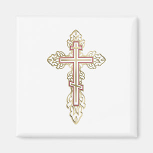 Orthodoxe Kreuz Magnet