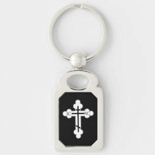Orthodoxe Kreuz Schlüsselanhänger