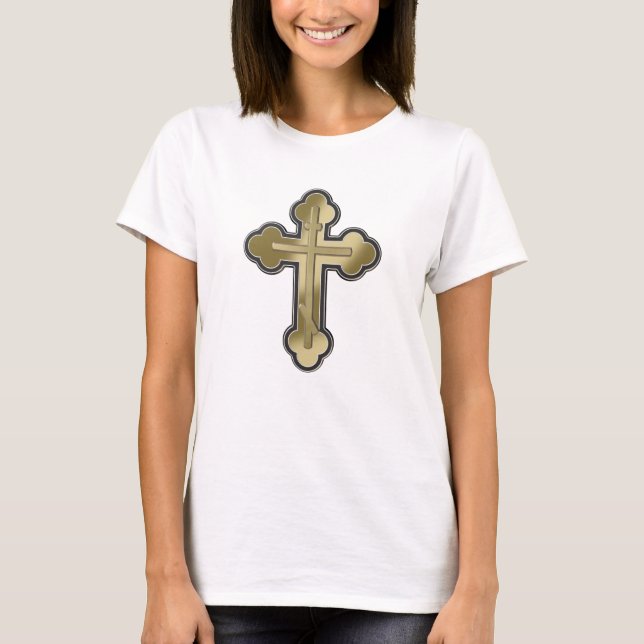 Orthodoxe Kreuz T-Shirt (Vorderseite)