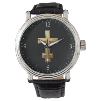 Orthodoxenkreuz Armbanduhr