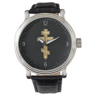 Orthodoxenkreuz Armbanduhr