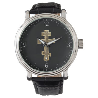 Orthodoxenkreuz Armbanduhr