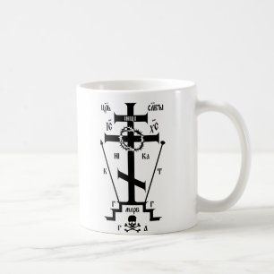 Orthodoxes großes Schema Ostern Kaffeetasse