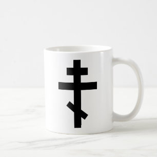 Orthodoxes Kreuz Kaffeetasse