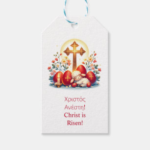 Orthodoxes Osterfest des kleinen Lammes Geschenkanhänger